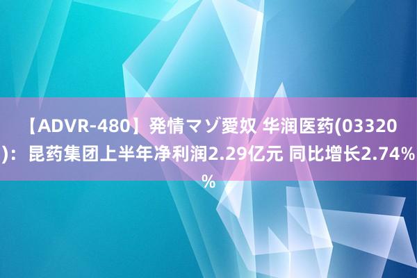 【ADVR-480】発情マゾ愛奴 华润医药(03320)：昆药集团上半年净利润2.29亿元 同比增长2.74%