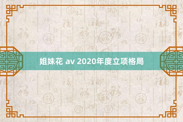 姐妹花 av 2020年度立项格局